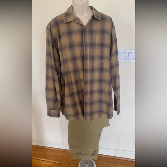 RED HEAD Since 1856 Mens Work Camping Safari Pants Bottom Tan Cotton Sz 40 x 34 - Picture 12 of 12